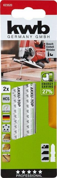 DEKUPAJ TESTERE 2 LI AHŞAP 2,5M - 2