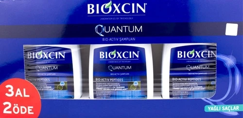 Bioxcin Quantum Yağlı Saçlar İçin Şampuan 300 ml - 3 Al 2 Öde