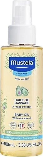 Mustela Baby Massage Oil Nemlendirici ve Rahatlatıcı Bebek Yağı 100 ml