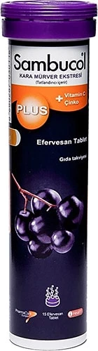 Sambucol Plus Efervesan 15 Tablet