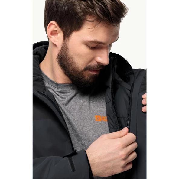 JACK WOLFSKIN ERKEK GLAABACH 3IN1 JKT M OUTDOOR CEKETİ 1115291-6001 - 6