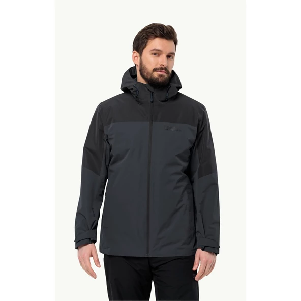 JACK WOLFSKIN ERKEK GLAABACH 3IN1 JKT M OUTDOOR CEKETİ 1115291-6001 - 2