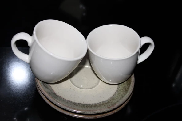Türk Kahvesi, Espresso, Hediyelik 2 Li Kahve Fincanı- Doğum Günü, Sevgililer Günü Hediyesi Fincan Seti - 6