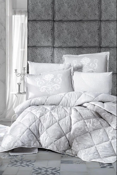 Clasy Ranforce Uyku Seti Çift Kişilik Alone v1 Gri - 2