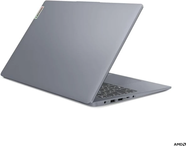 LENOVO IdeaPad Slim3 AMD Ryzen 5-7320U 8GB 256GB DOS 15.6" Arctic Grey Laptop (Lenovo Türkiye Garantili) Teşhir - 5