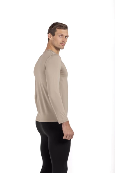 OIL COMPANY Micro Pach T-shirt Uzunkol Unisex OC0014 - 4