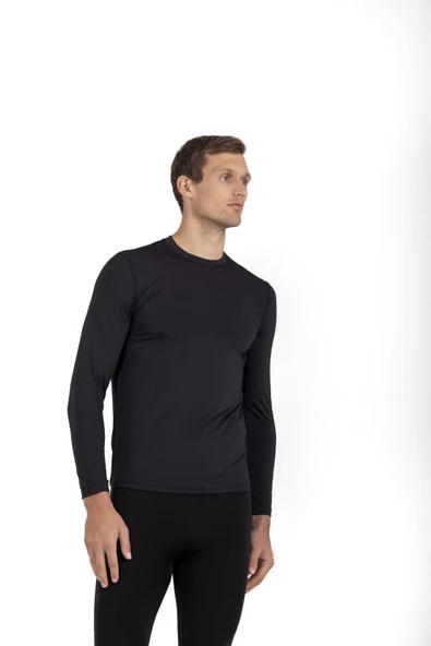 OIL COMPANY Micro Pach T-shirt Uzunkol Unisex OC0014 - 7