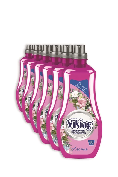 Viking Konsantre Çamaşır Yumuşatıcısı Aroma 1440 ml 6 Adet