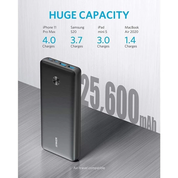 Anker PowerCore III Elite 25600 mAh Hızlı Şarj Powerbank -OUTLET - 4