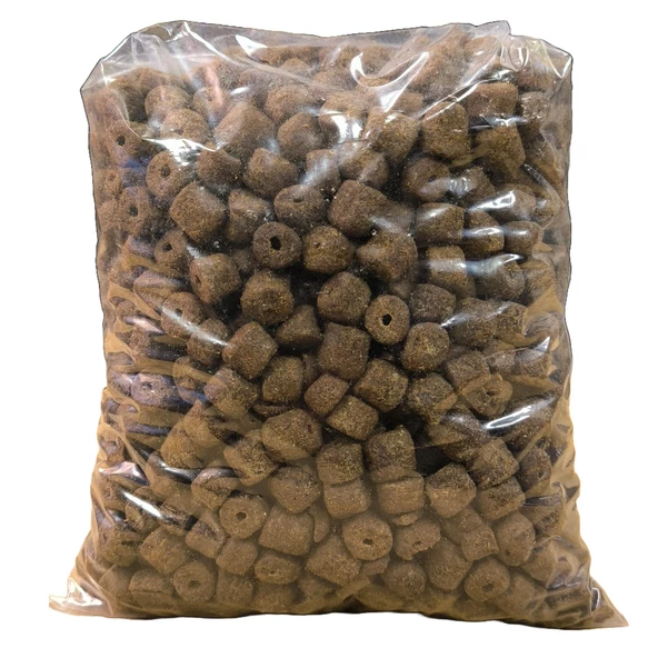 Hedyex 13nm Delikli Palet Yem 1Kg Sazan Alabalık için Delikli Yem - 3