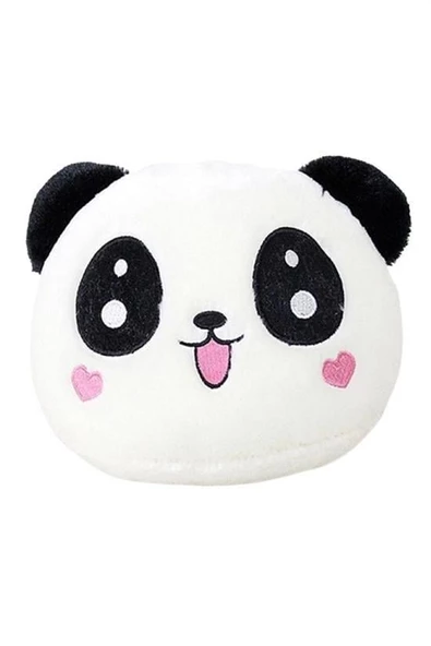 BUFFER® Kalpli Yanaklı Sevimli Panda Yastık - 5