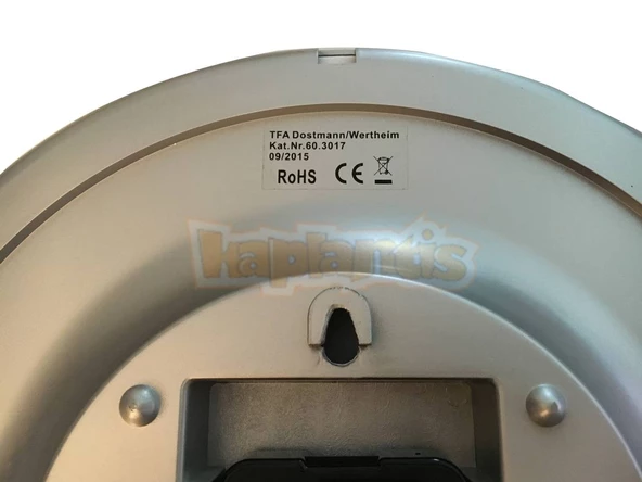 TFA Duvar Saati Beyaz - 4