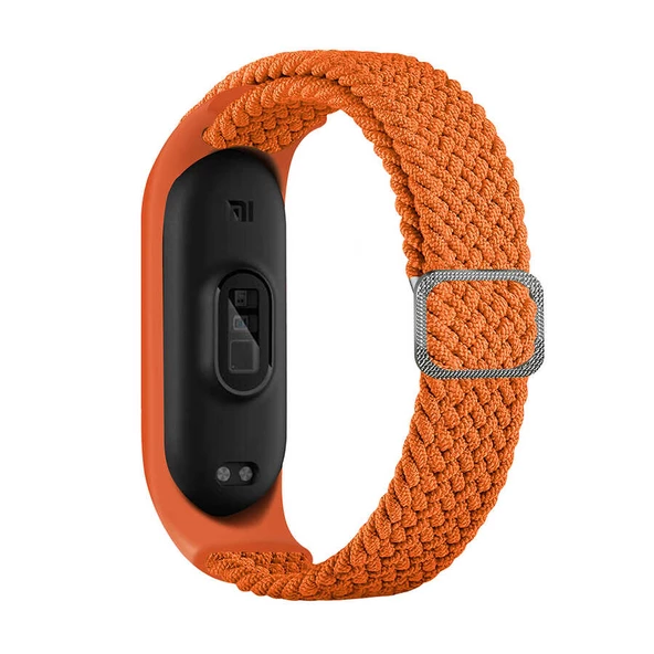 Vendas Xiaomi Mi Band 4 Ayarlanabilir Özellikli Örgü Desenli Kordon - Resim 12