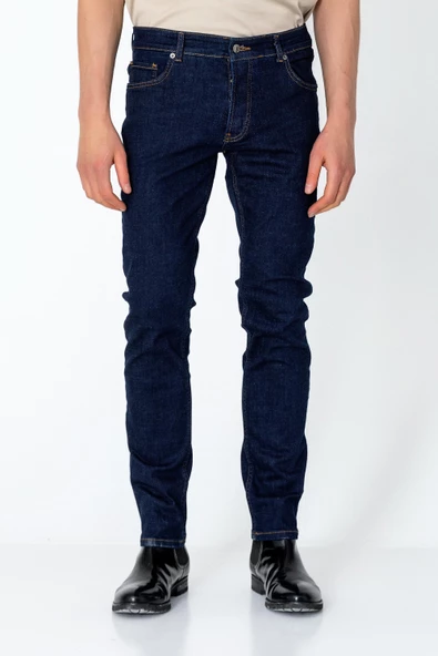 Erkek Regular Fit Sade Rahat Kot pantolon - 8