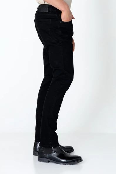 Erkek Regular Fit Sade Rahat Kot pantolon - 6