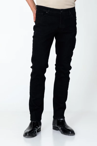 Erkek Regular Fit Sade Rahat Kot pantolon - 7