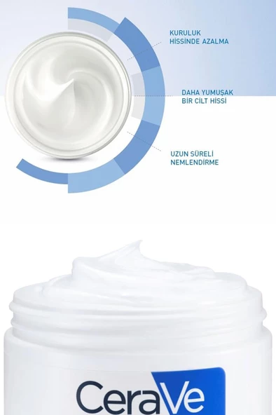 Cerave Moisturising Cream Kuru ve Çok Kuru Ciltler İçin 340 gr - 6