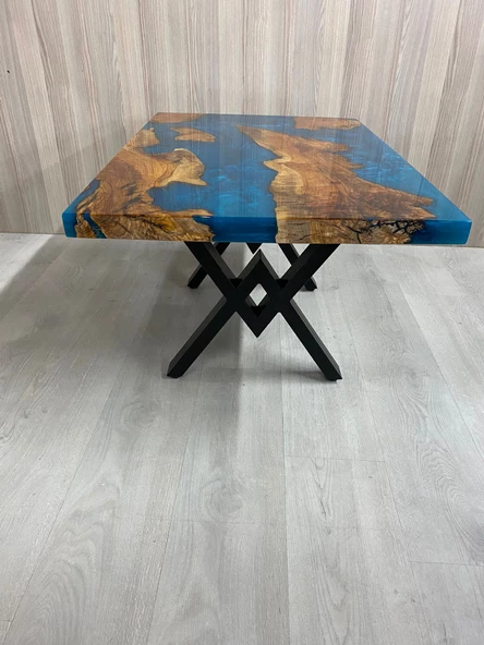 Grande Home 90 x 60 Epoksi Orta Sehpa - 4