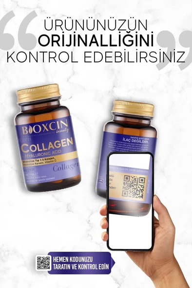 Bioxcin Beauty Collagen 30 Tablet - Tip1 Tip 3 Hidrolize Kolajen - 5