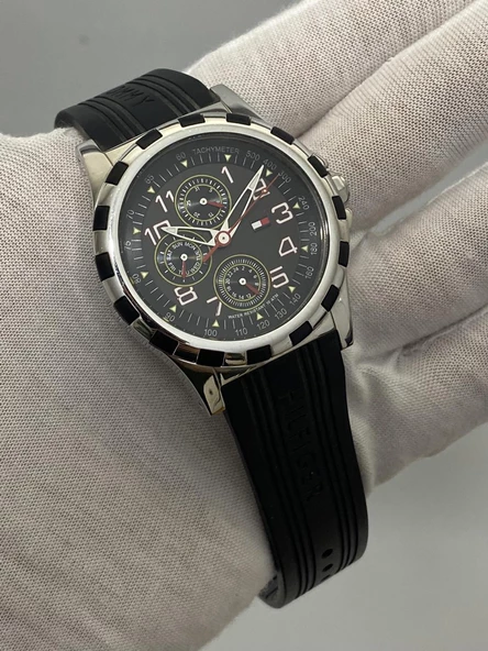 Tommy Hilfiger 41mm Silikon Kordon Erkek Kol Saati F90328 (Kutusuz) ürün görseli
