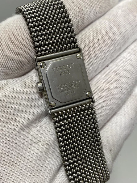 Tissot 23,5x19,5mm Çelik Kordon Kadın Kol Saati L610K 2.El - Resim 5