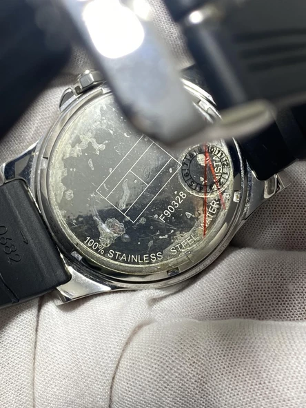 Tommy Hilfiger 41mm Silikon Kordon Erkek Kol Saati F90328 (Kutusuz) - Resim 7