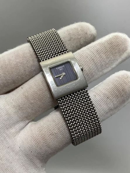 Tissot 23,5x19,5mm Çelik Kordon Kadın Kol Saati L610K 2.El - Resim 3