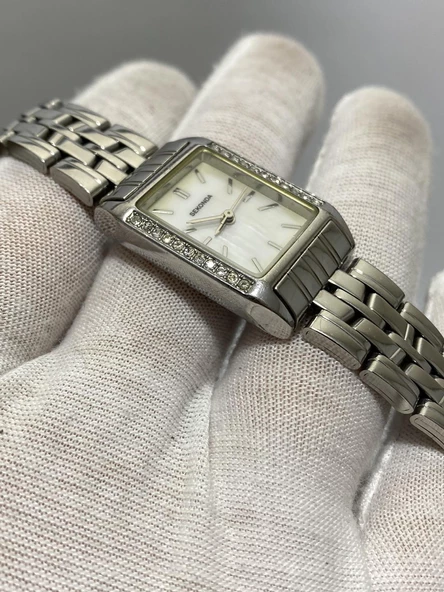 Sekonda 4454 30x20mm Çelik Kordon Kadın Kol Saati 2.El - 6