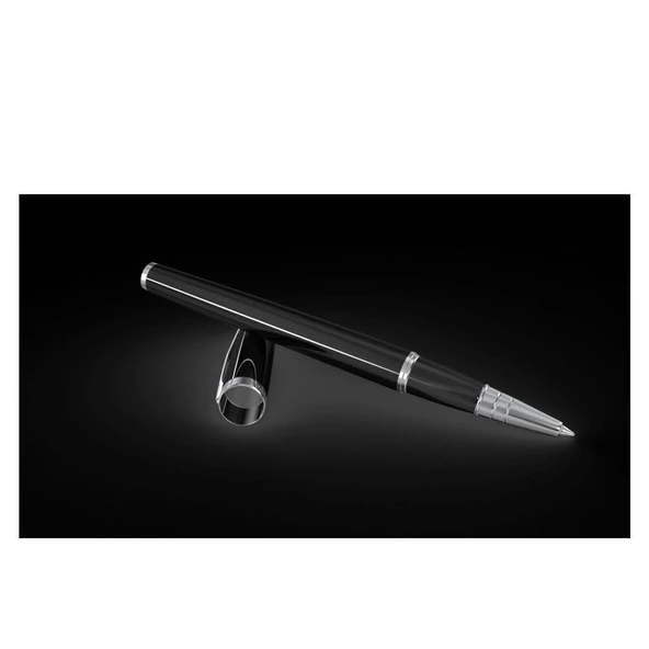 Scrikss T000SADD3845A 38 Siyah Krom Roller Kalem - 4