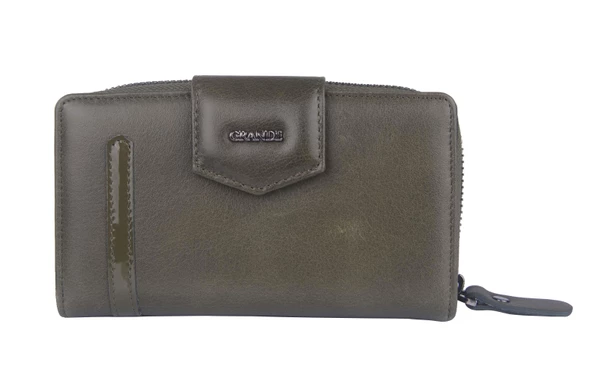 Grande Hakiki Deri Kadın Cüzdan Yeşil 2716 ürün görseli 1