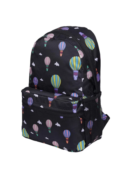 Relaxion Okul Sırt Çantası Balon Siyah 8630 - 2