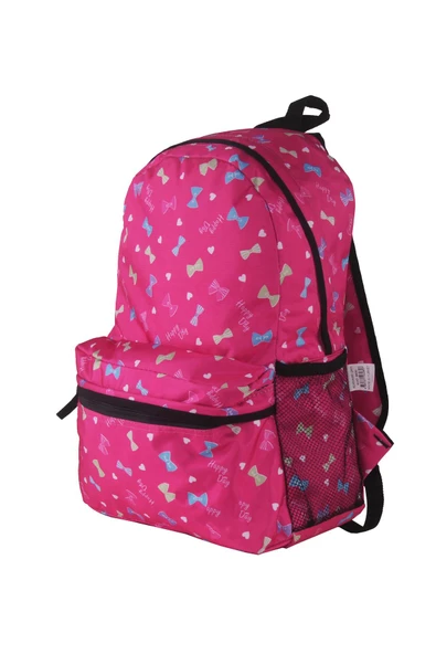Relaxion Okul Sırt Çantası Papyon Pembe 8630 - 2