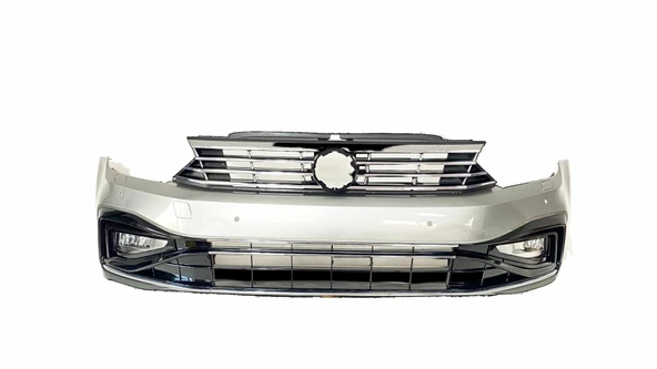 Autogp Vw passat b8 b8.5 görünüm rline ön tampon ve panjur seti 2016 / 2020