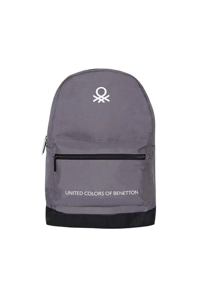 Benetton Okul Sırt Çantası Gri 70417