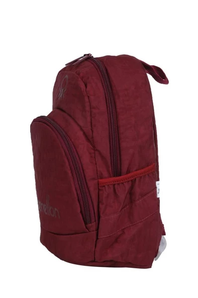 Benetton Anaokul Sırt Çantası Bordo 70019 - 2