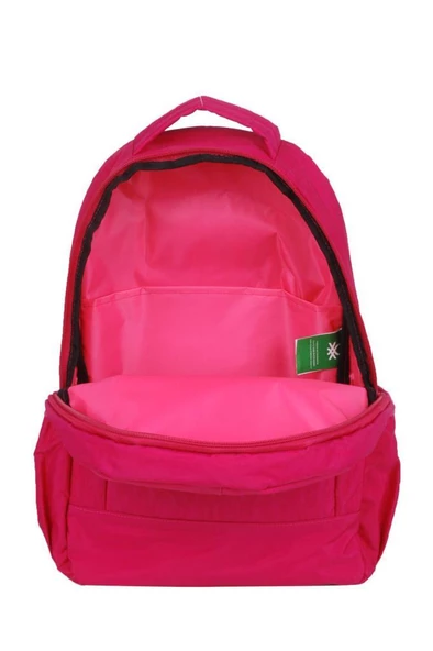 Benetton Okul Sırt Çantası Pembe 70002 - 4