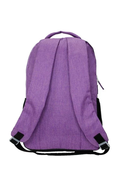 Benetton Okul Sırt Çantası Lila 70086 - 4