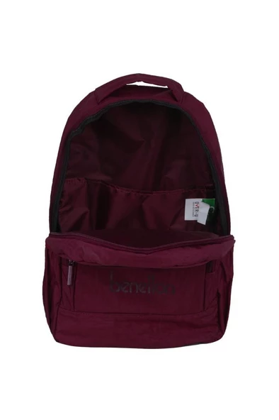 Benetton Okul Sırt Çantası Mor 70017 - 4
