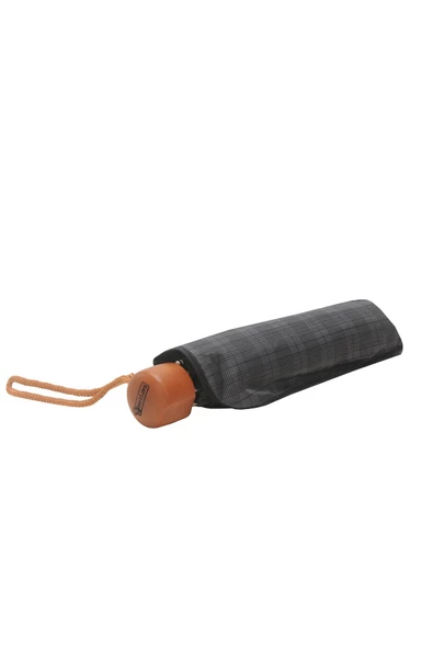 April Lüx Şemsiye Süper Mini Ekose Füme 09-G - 3