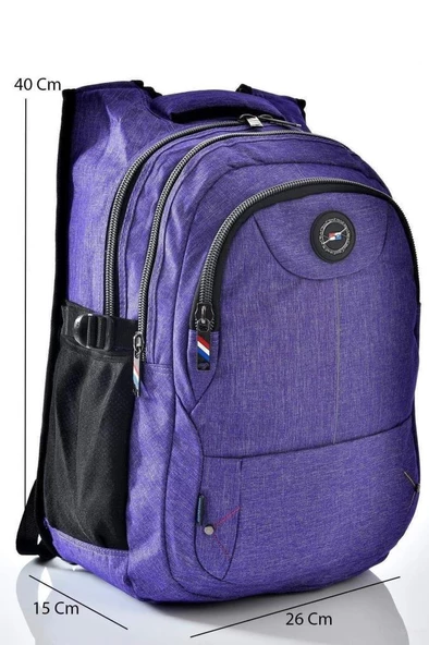 Relaxion Sırt Çantası Mor 2237 - Resim 2