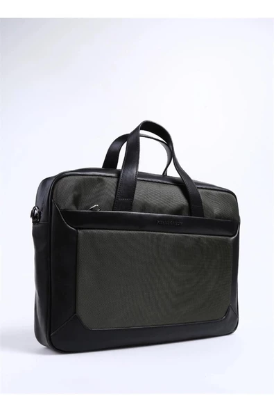 Pierre Cardin Erkek Evrak Çantası Yeşil Pc001197 - 2