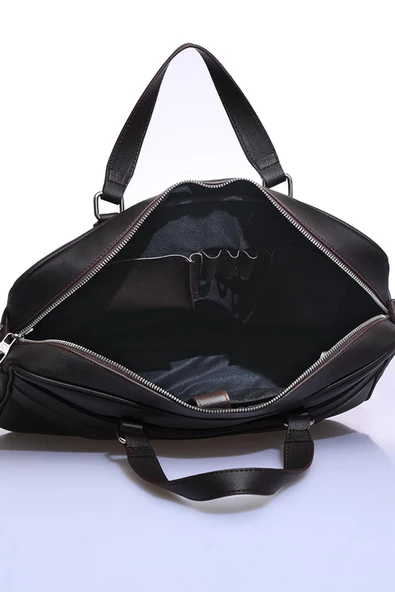 Pierre Cardin Erkek Evrak Çantası Kahve Pc001180 - 4