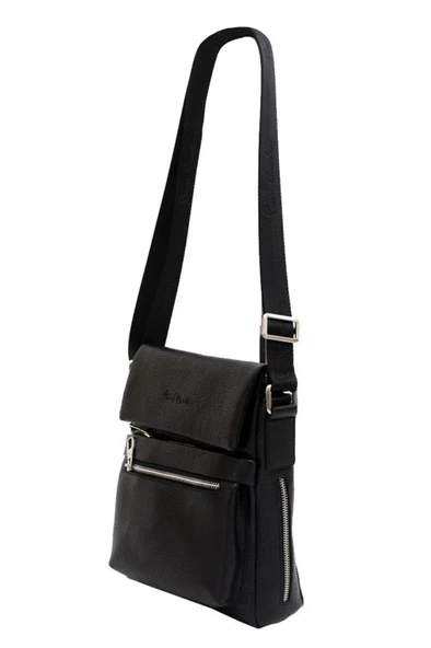 Pierre Cardin Erkek Çapraz Çantası Siyah Pc001432 - 3