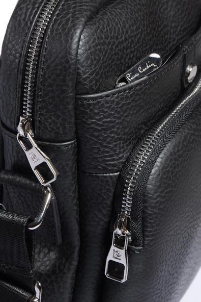 Pierre Cardin Erkek Çapraz Çantası Siyah Pc001431 - 5