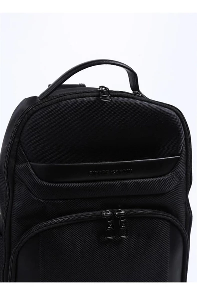 Pierre Cardin Erkek Sırt Çantası Siyah Pc001193 - 3