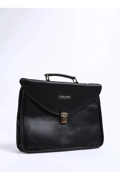 Pierre Cardin Erkek Evrak Çantası Siyah Pc001194 - 2