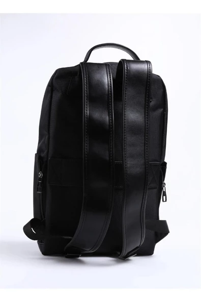 Pierre Cardin Erkek Sırt Çantası Siyah Pc001193 - 5
