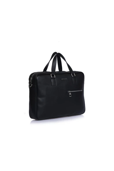 Pierre Cardin Erkek Evrak Çantası Siyah Pc001180 - 2