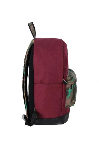 Benetton Okul Sırt Çantası Bordo Kamuflaj - 3