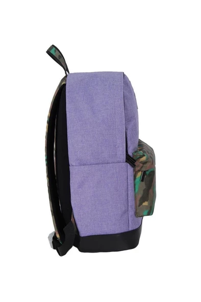 Benetton Okul Sırt Çantası Mor Kamuflaj - 3